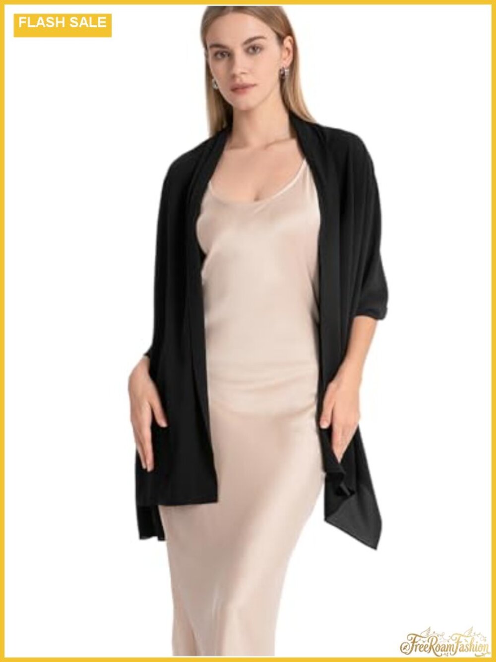 Chiffon Shawl Wrap Women Evening Wedding Scarf - Picture 4 of 6